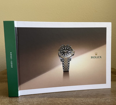 2023-2024 Official ROLEX Hardcover Catalog - 250 Pages, Luxury