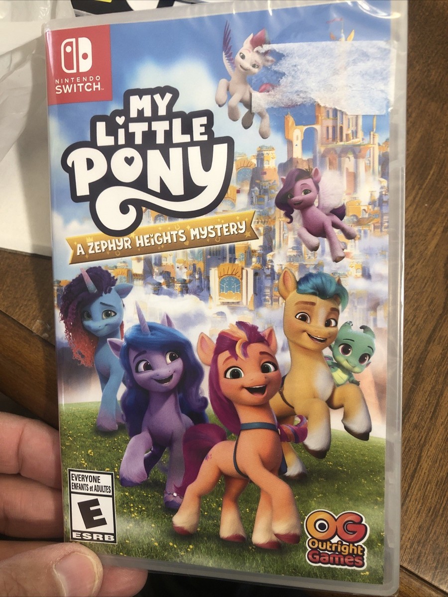 My Little Pony A Zephyr Heights Mystery -Nintendo Switch Game New