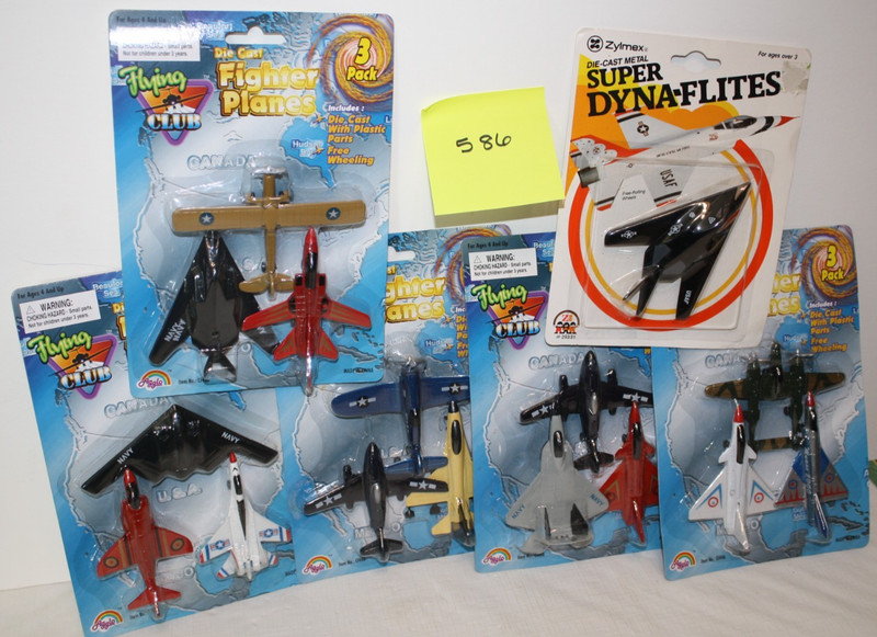 Lot of 16 Fighter Planes All new on the Cards
