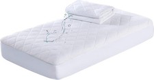 KINGNEX Waterproof 2Pack Ultra Soft Cotton Crib Mattress Protector Pad 36-7 NEW