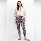NWT $295 Johnny Was XL Vivienne Alice Jogger Artsy Free Boho Silk Bold Botanical — photo 2