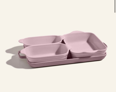 Our Place Ovenware Set 5-Piece Nonstick, Toxin-Free, Ceramic, Stoneware Set READ