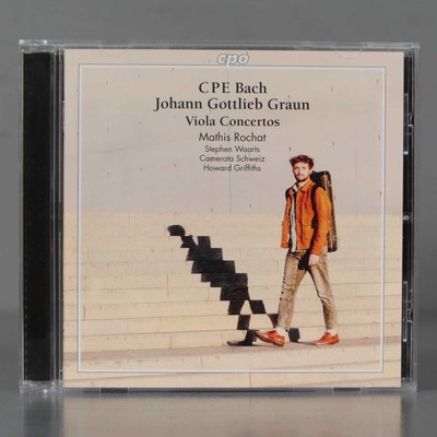CD. Mathis Rochat - C.P.E. Bach and Graun: Viola Concertos       
