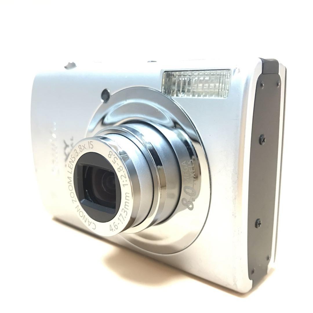 Canon IXY 910 IS PowerShot SD870 IS 8.0MP Digital Camera Silver