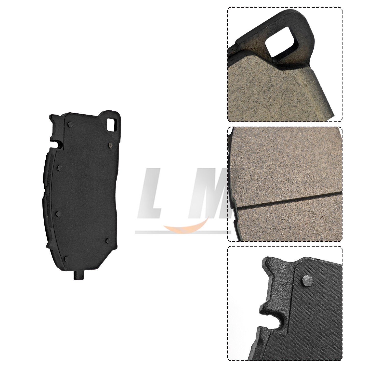 For Lamborghini Urus Bentley Bentayga Front Brake Pads Set 4M0698151AR 2018-2022