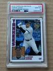 2019 Topps Silver Pack 1984 Topps Chrome Aaron Judge #T84U-29 PSA 10 GEM MINT!