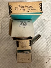 Lot of New, High Speed, Cut Thread USA Taper Pipe Taps (26 taps) - Free Shipping