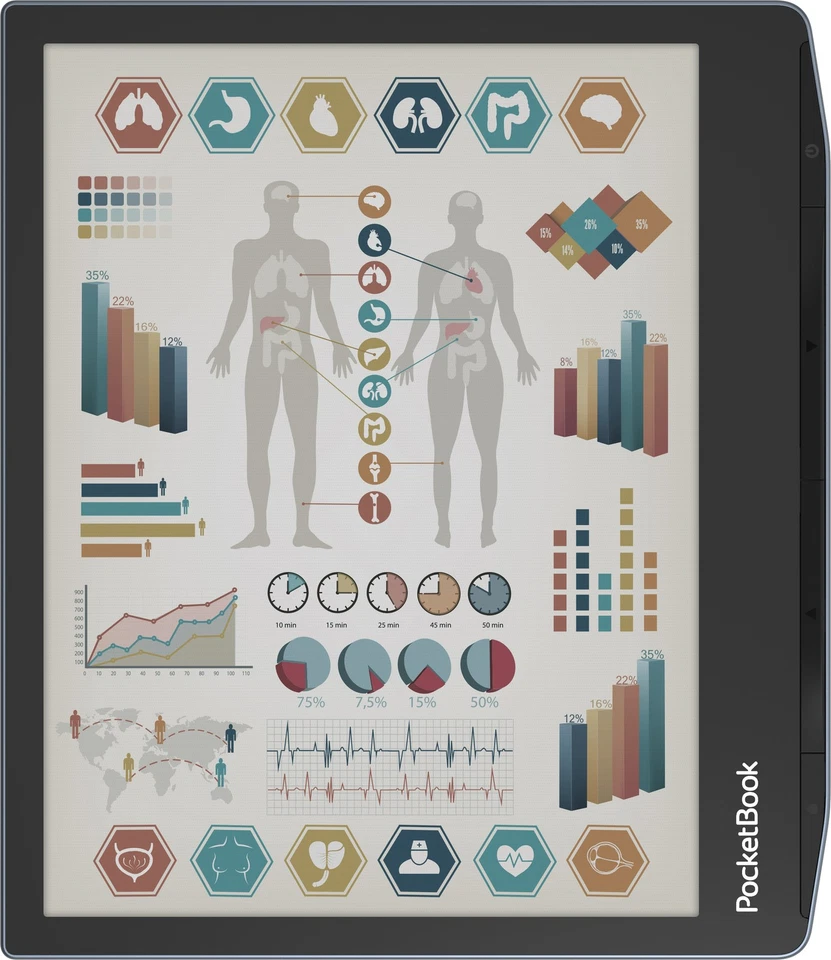 Pocketbook Era Color 32GB Grau WLAN Bluetooth eBook-Reader 7" eINK IPX8 NEU - Bild 4 von 4