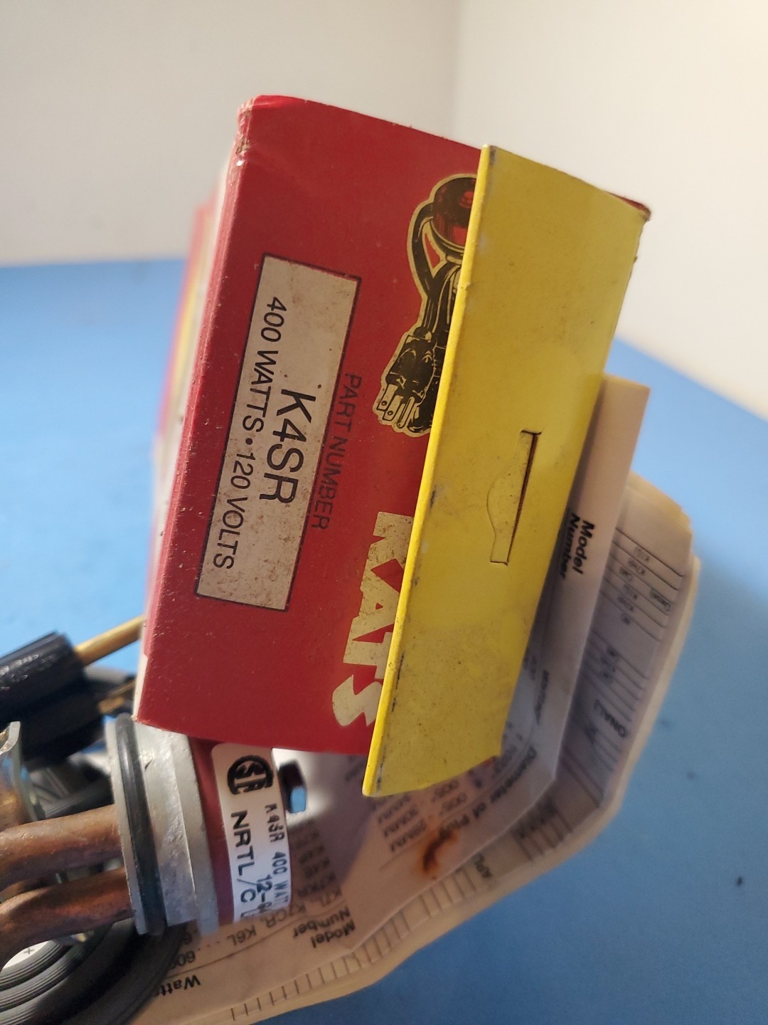 KAT'S Frost Plug Engine Heater K4SR NOS 