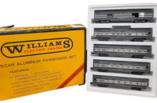 Williams #2801 5-CAR ALUMINUM PASSENGER SET - New York Central - CROWN Edition