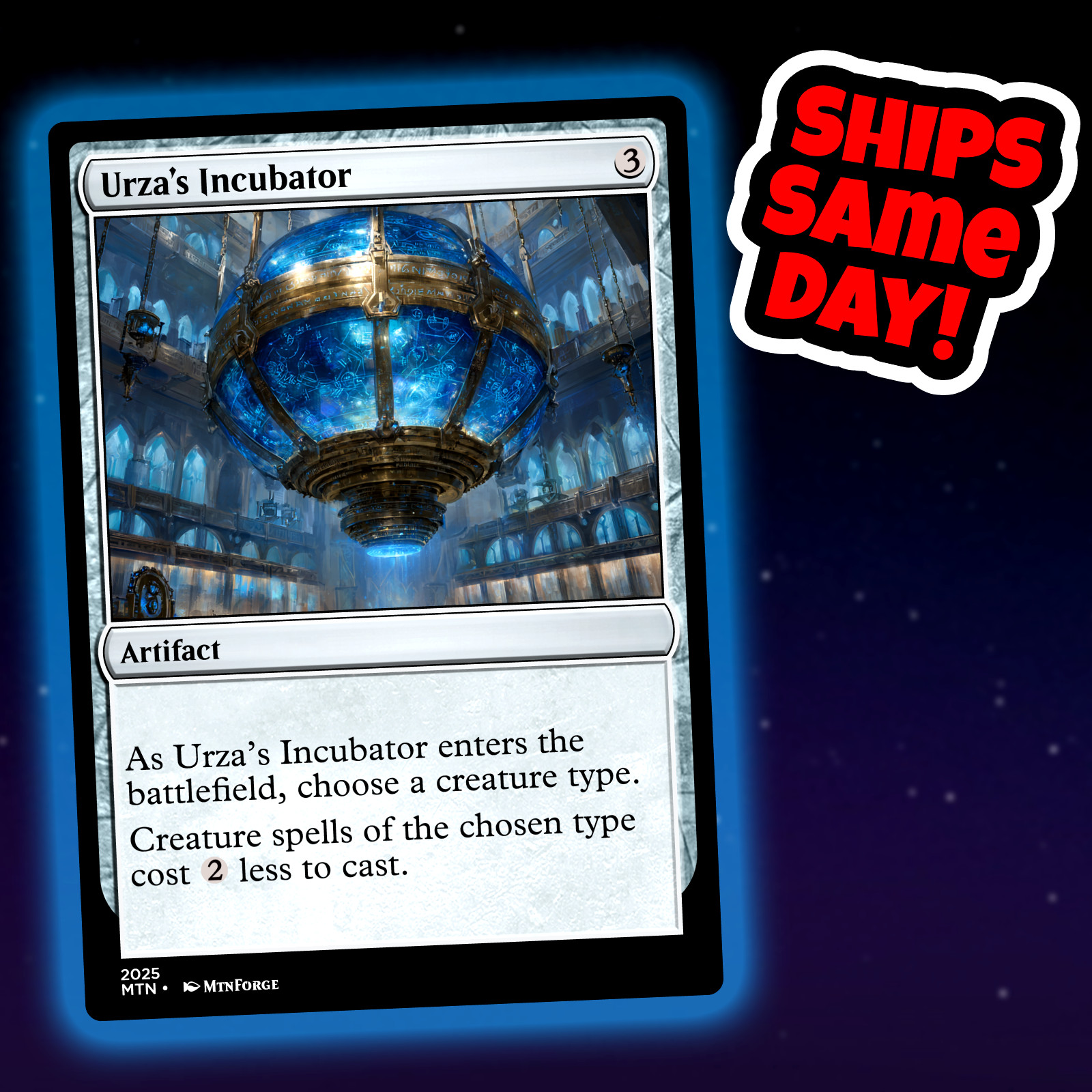 Urza's Incubator - Custom Art Magic: The Gathering Playtest Card - Commander EDH