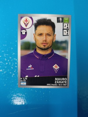 2016-2017 Panini Footballers Figure New N 192 Mauro Zarate Fiorentina