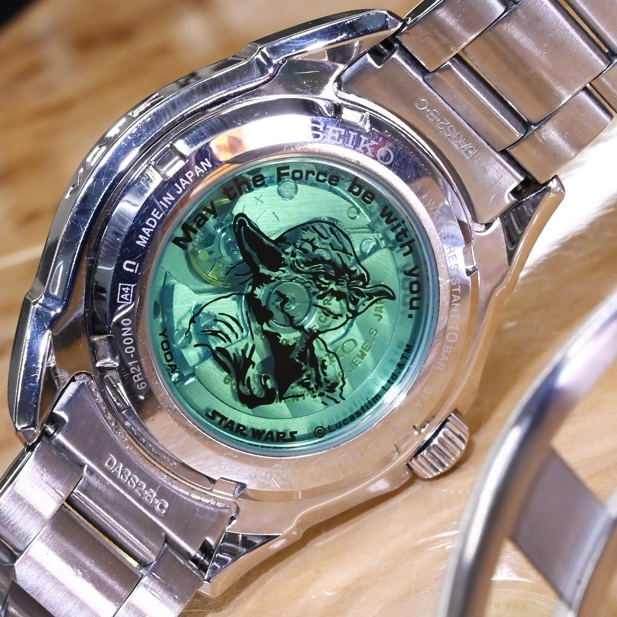 Seiko Brightz SDGC013 Star Wars Yoda Limited Edition 600 pcs Very
