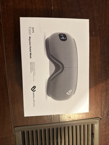 Aura Ease Migraine and Eye Reliever with Compression and Heat Bluetooth