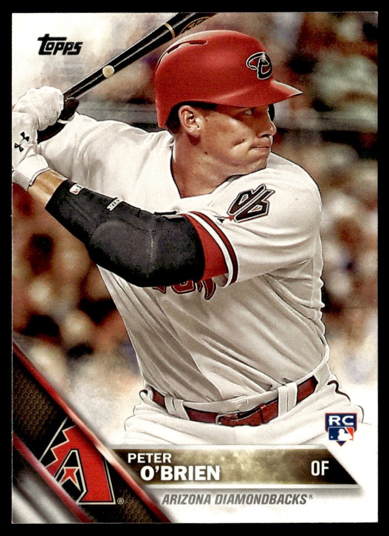 2016 Topps Peter O'Brien Rookie Arizona Diamondbacks #401