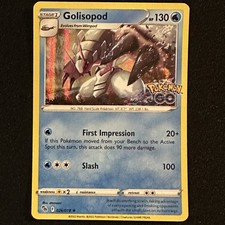 GOLISOPOD 026/078 Holo Rare - Pokemon Go 2022 - Pokemon TCG English - Near Mint