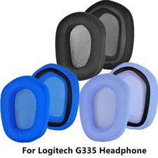 1 Pair Memory Foam Ear Pads Cushion Cover Earmuff For Logitech G335 Headphones N