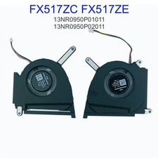 DC5V CPU GPU Fan For Asus TUF Dash F15 FX517ZC FX517ZE RTX3050 Gaming PC Cooler