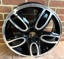MINI 18" JCW Cup Spoke 509 F55 F56 F57 Black & Silver Two Tone Alloy Wheel Rim