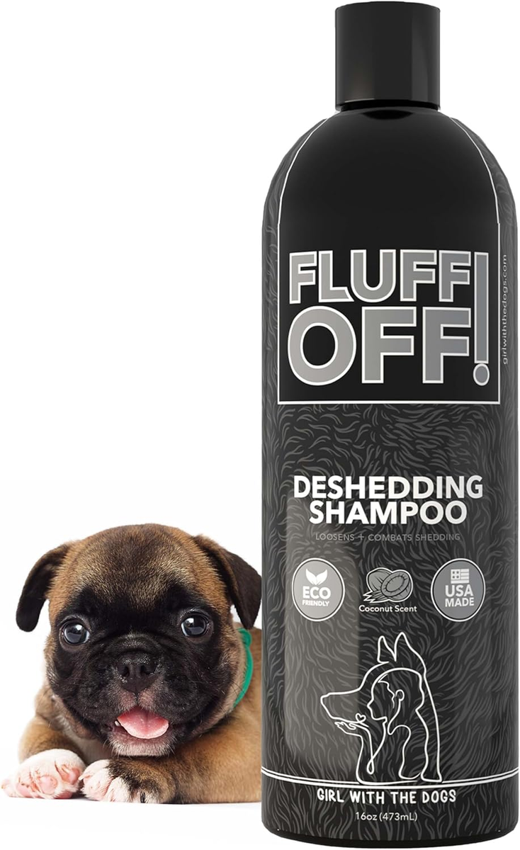 Cats Dog Shampoo To Stop Shedding Fluff Off! By Natural Deshedding