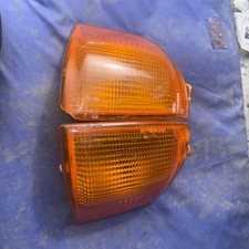 Genuine Ford Escort Mk5 Left and Right Hand Front Orange Indicator Lamp 