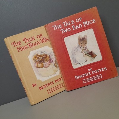 Vintage Beatrix Potter THE TALE of TWO BAD MICE - Early Edition c. 1920s