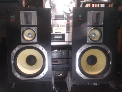 Restored & Serviced Sansui Classique S-770 3-Way 12'' 100w Floor Speakers 1979