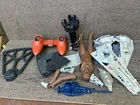 vintage star wars kenner 80's lot death star snowspeeder, parts lot mixed lot