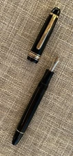 1950's Montblanc Masterpiece 142 Fountain Pen, 14k Gold Nib, Oblique OF Nib