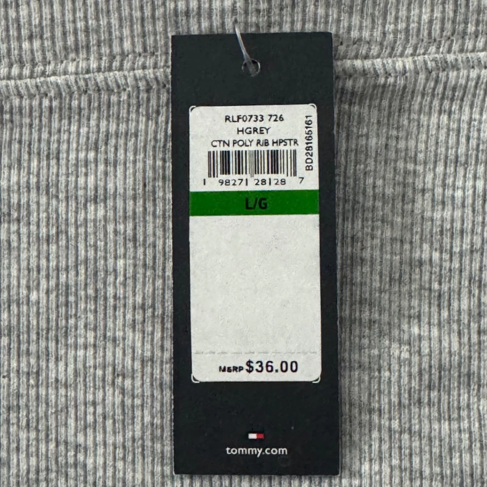 Tommy Hilfiger Mujer Paquete de 3 Mezcla de Algodón Rib Hipsters Talla Grande Foto 3 de 4