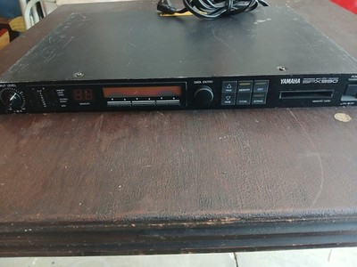 Yamaha SPX990 Multi-Effects Processor Vintage 1U Rack 2-Channel MIDI Black