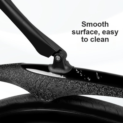 Rennrad Schutzbleche verstellbar mit Quick Lock Montage und breitem Design