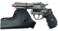 TOY Smith & Wesson 357 Diecast Metal Ring Cap Pistol Gun CAPGUN Spain