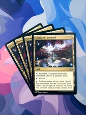 Secluded Courtyard x 4 | 7% Off 2+ | MH3 | NM | MTG