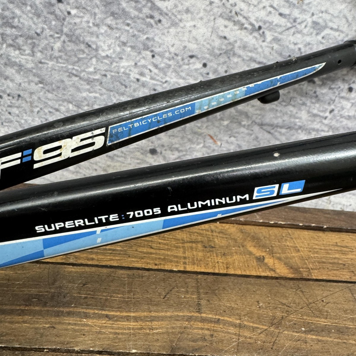 Felt F95 Road Bike Frame 54cm Superlite 7005 Aluminum Carbon Fork