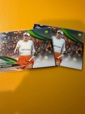 025 Topps Chrome Tennis Peyton Stearns Base Lot x2 RC USA Top 100