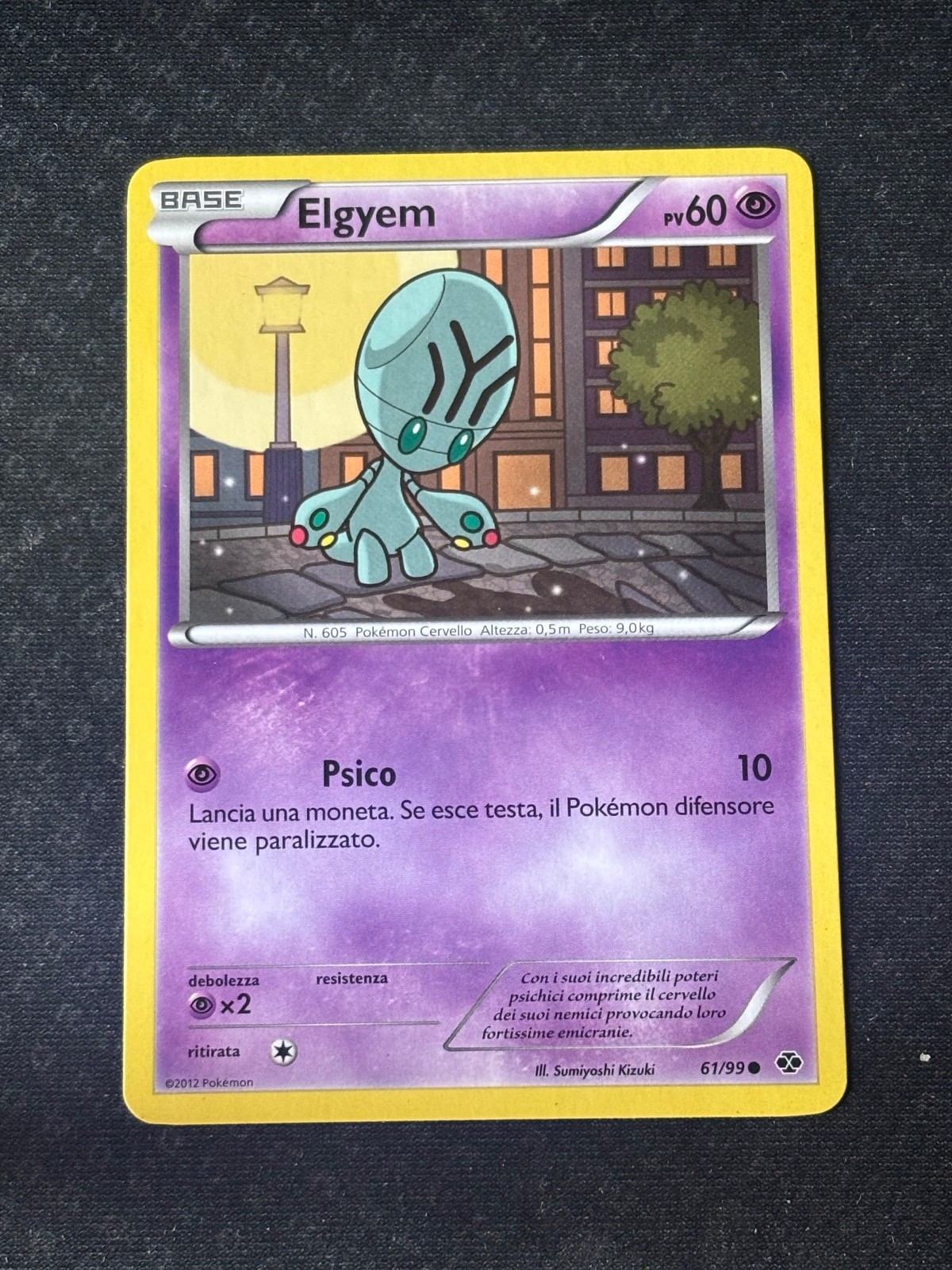 Pokemon ELGYEM Next Destinies NXD 61/99 LIGHTLY PLAYED Sumiyoshi Kizuki