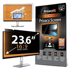 Privacy IQ 23.6" Inch 16:9 Monitor Privacy Screen-Filter for 60 Degree Privac...