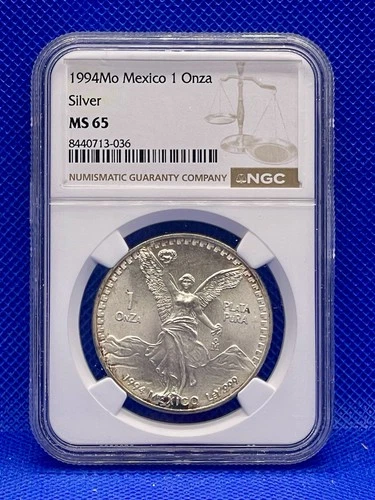 1994 Mexican Silver Libertad 1 oz — photo from another recent sale
