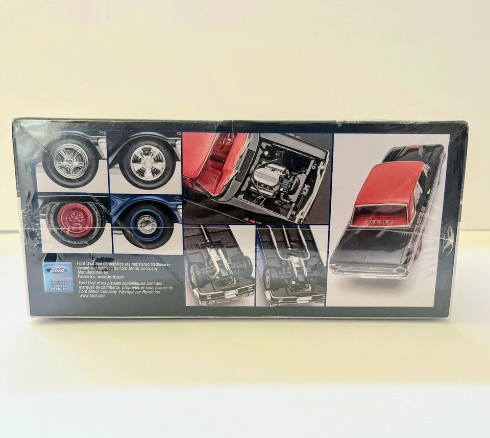 Factory Sealed Revell ’64 Ford Fairlane Model Kit 2’n1 Collectible Discontinued! - Image 3 of 4