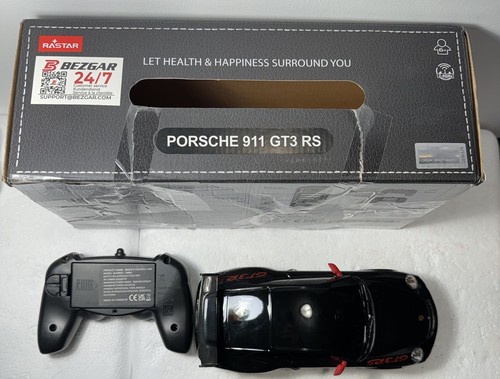 Rastar RC Toy Car Porsche GT3 911 GT3 2WD Black/Red NOB READ - Picture 17 of 23