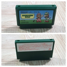 UF3182 Mario Open Golf BOXED NES Famicom Japan