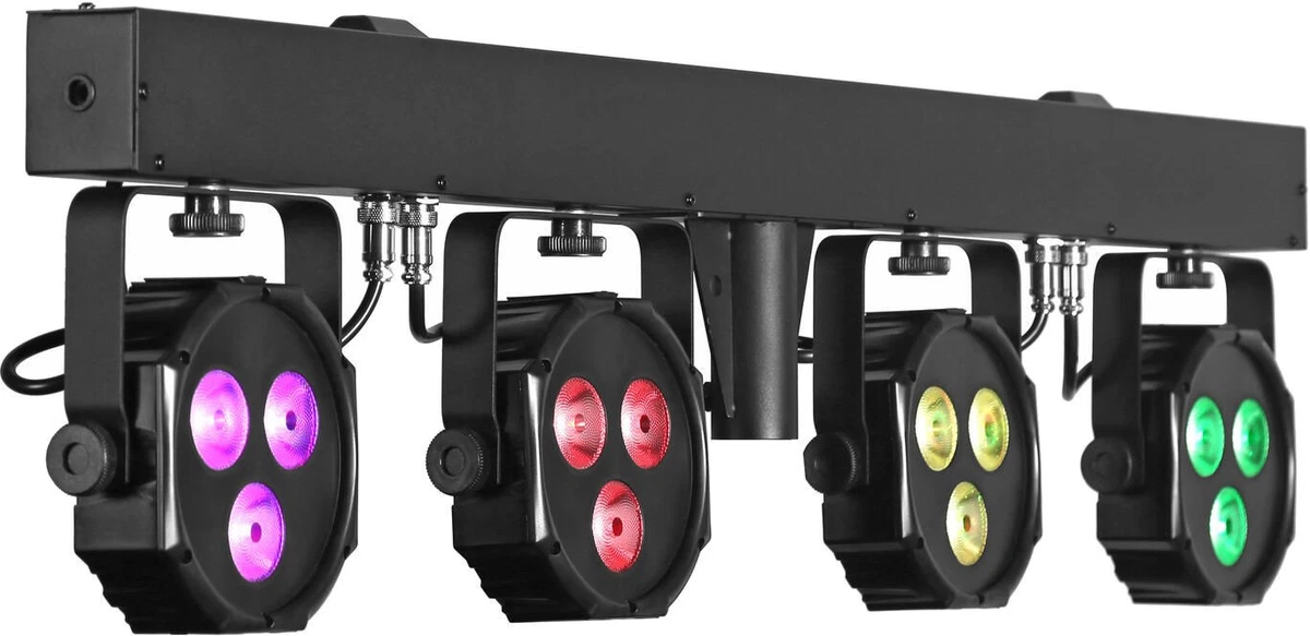 Eurolite LED KLS-402 AIR Kompakt Lichtset RGB WW DMX Funk 12x10 Watt Bühne Licht