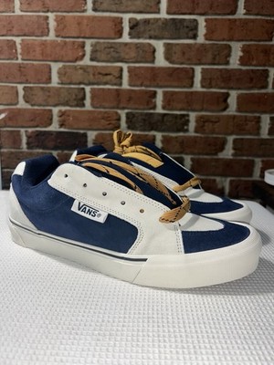 Vans 11 Chukka Push Skate Shoes Navy Blue White Suede - New W/O Tags - No Box