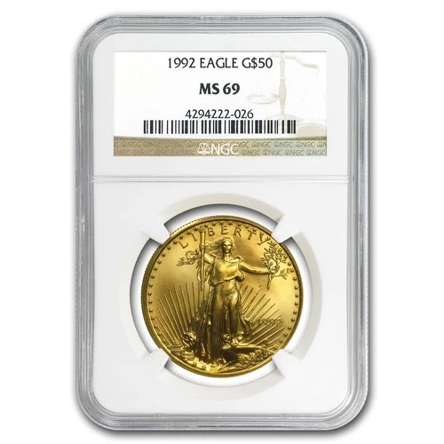 1992 American Gold Eagle 1 oz — photo from the most recent tracked eBay sale