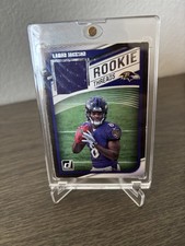 Panini 2018 Donruss Lamar Jackson #17 Rookie Threads Baltimore Ravens