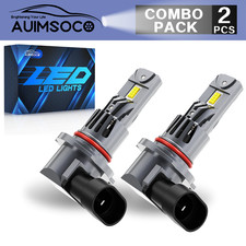 9005 Hb3 Led Headlight Super Bright Bulbs Kit Highlow Beam 6000k White Ip67