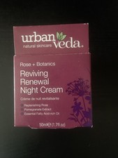 Urban Veda Rose + Botanical Reviving Renewal Night Cream 50ml