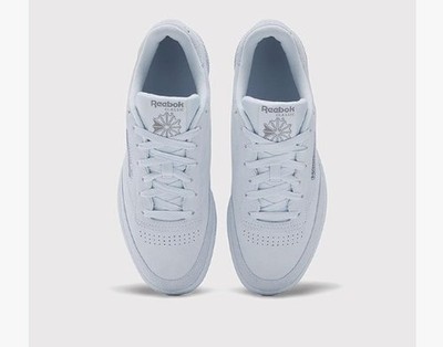 Reebok Suede Men's Club C 85 Sneaker, Pale Blue/ Men's Size 13