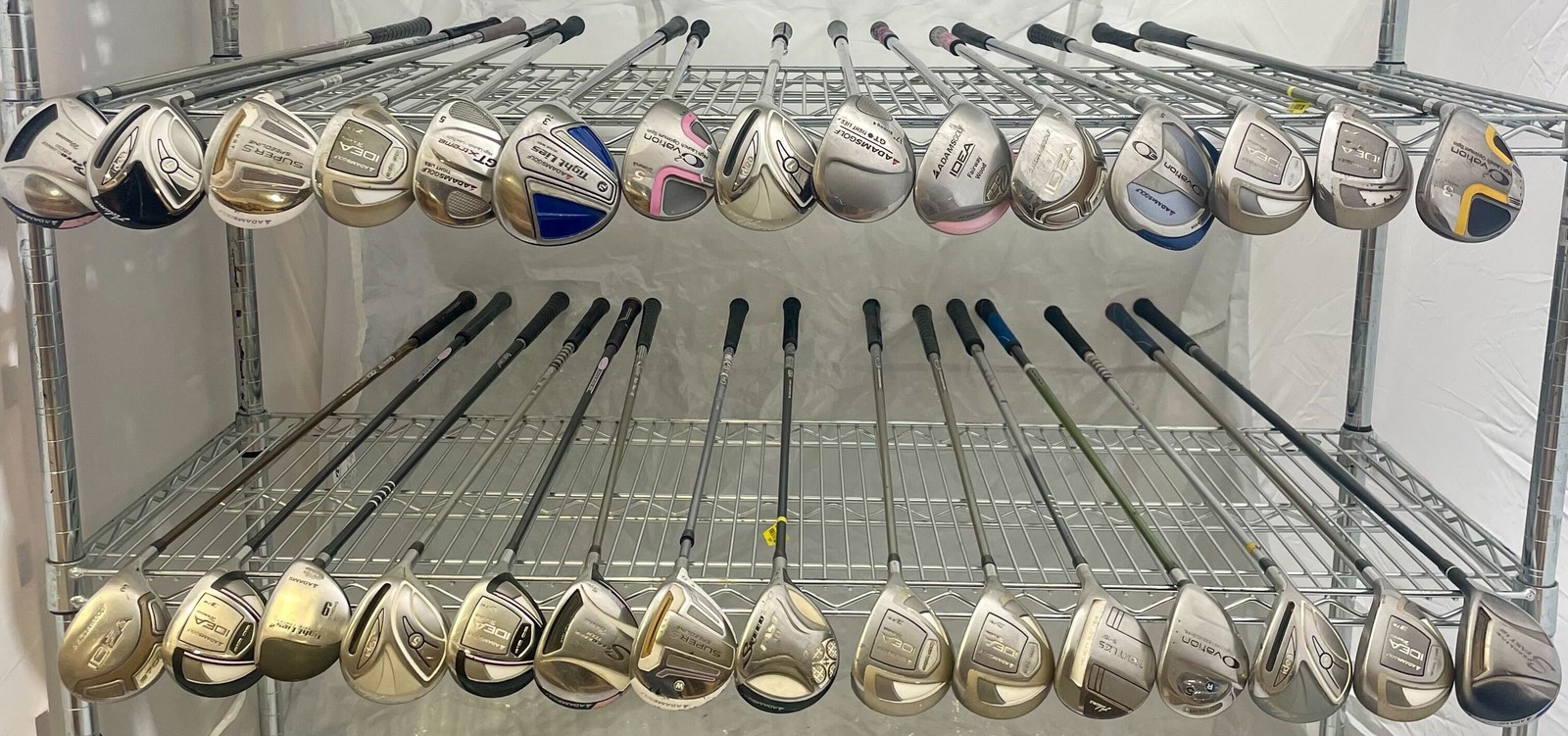 Wholesale Lot of 30 Adams Assorted Fairway Woods